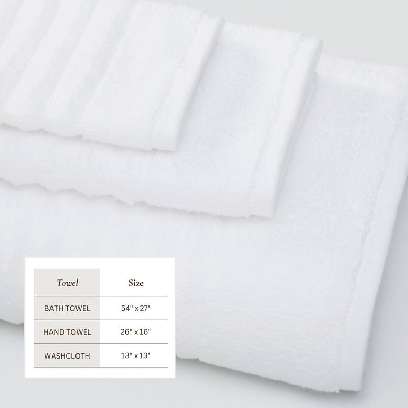 Linery & Co. Combed Cotton Bath Towel Set
