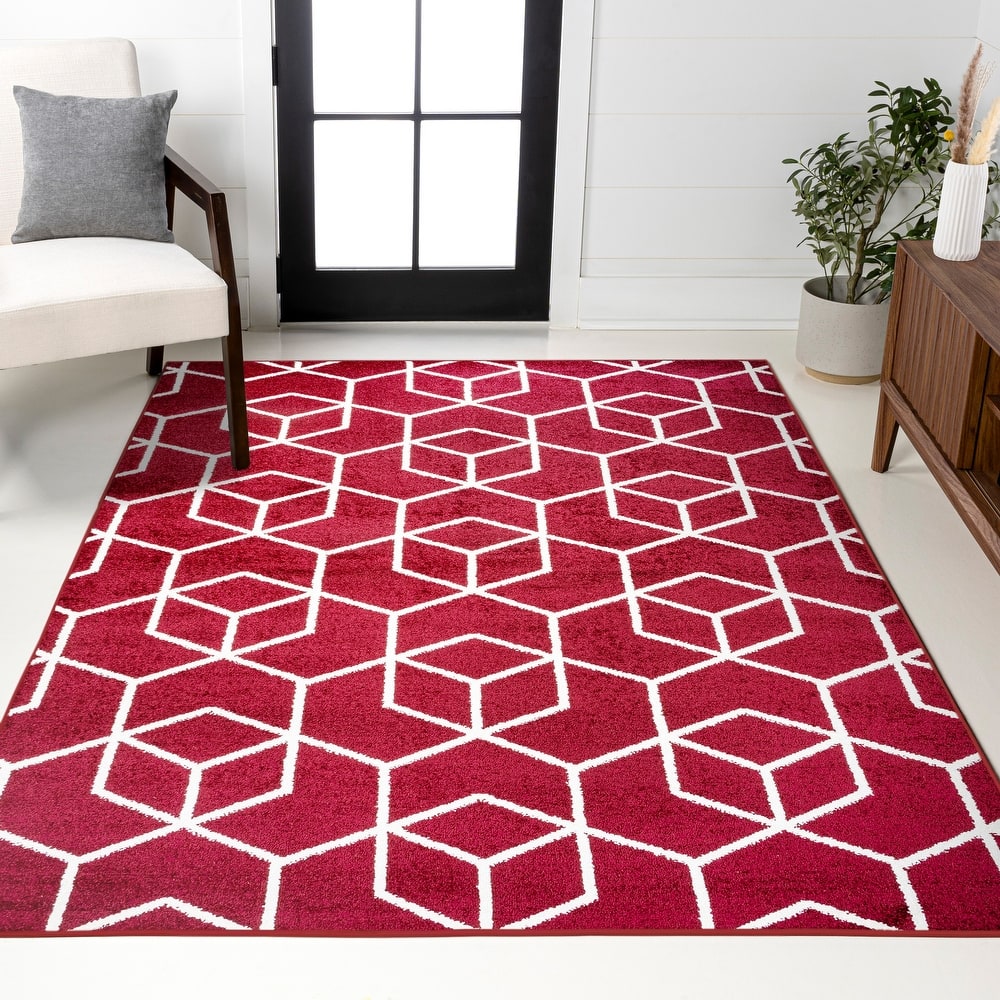 JONATHAN Y Cole Blocks Modern Geometric Area Rug