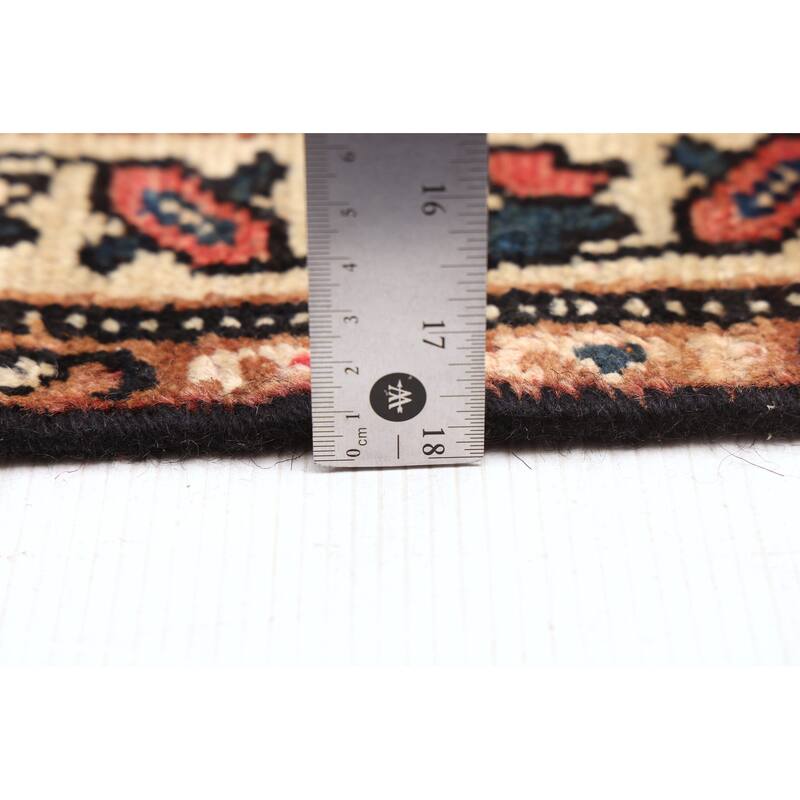 ECARPETGALLERY Hand-knotted Konya Anatolian Dark Navy Wool Rug - 2'11 x 10'2