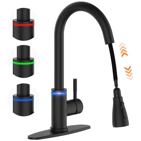 Pull-Down Spray Kitchen Faucet