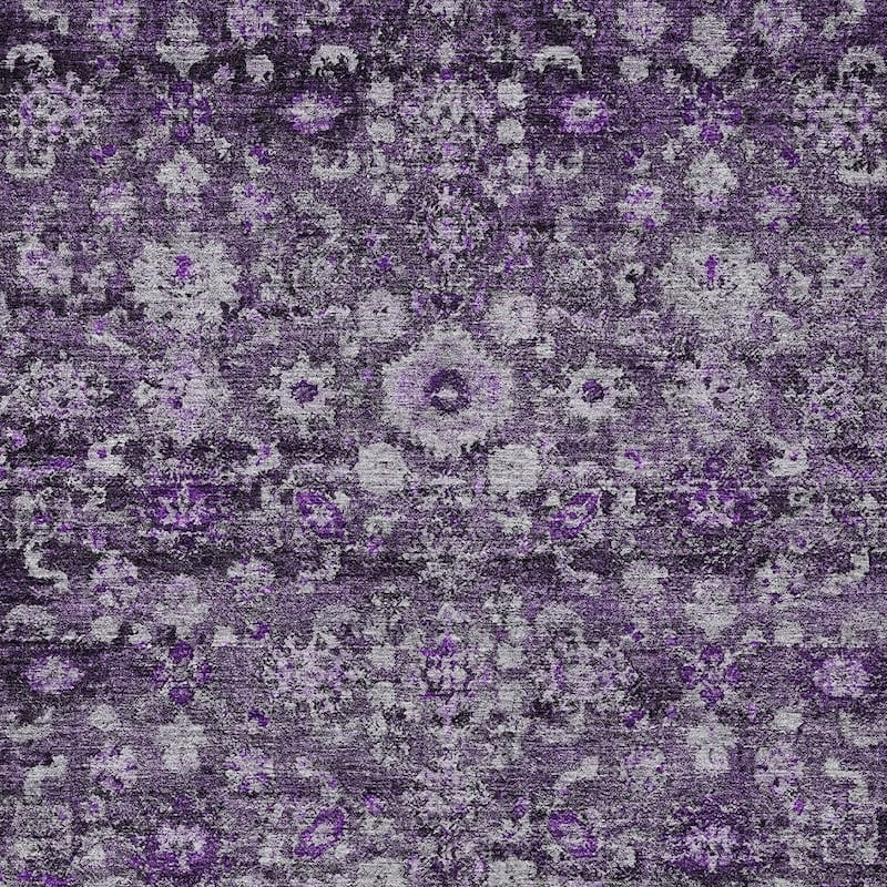 HomeRoots Oriental Traditional Rectangle Outdoor Rug