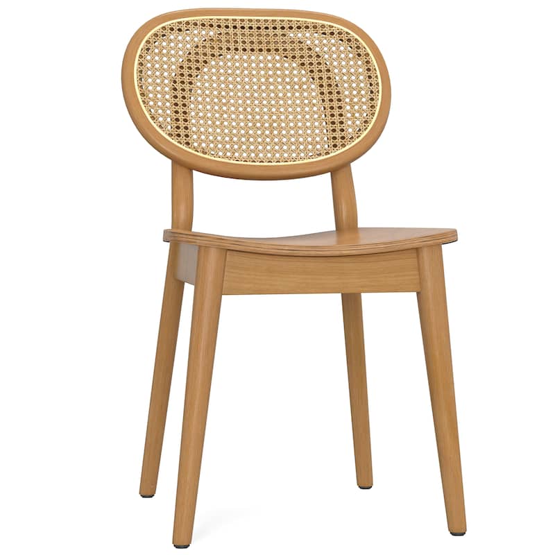 Wyndenhall Nia Contemporary Dining Chair (Set of 2) - 21.7" D x 18.1" W x 32.7" H