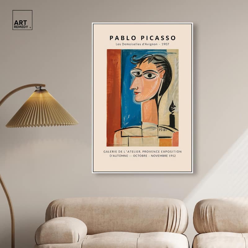 Avignon Woman's Canvas by Art Remedy