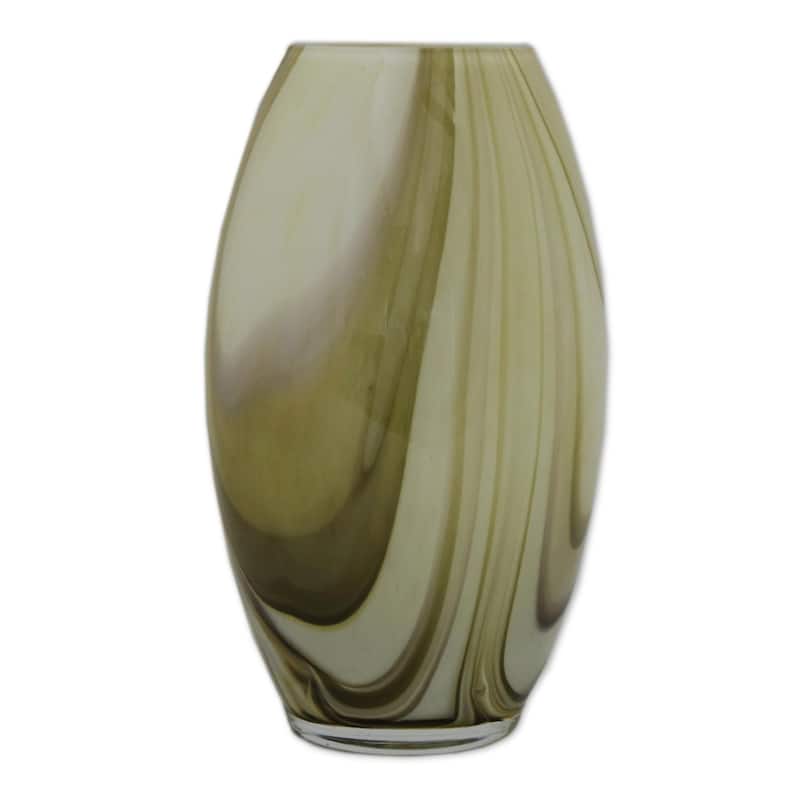 Novica Handmade Murano Enchantment Art Glass Vase