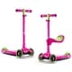 preview thumbnail 1 of 6, Lascoota 2-in-1 Kids Kick Scooter, Adjustable Height Handlebars and Removable Seat