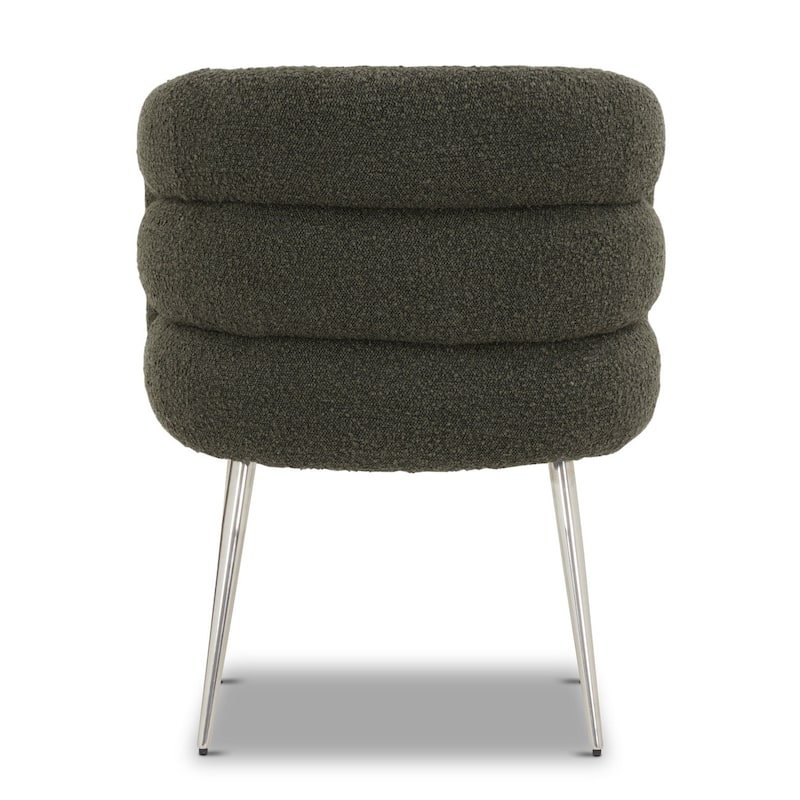 Poly & Bark Boucle Fabric Dining Chair