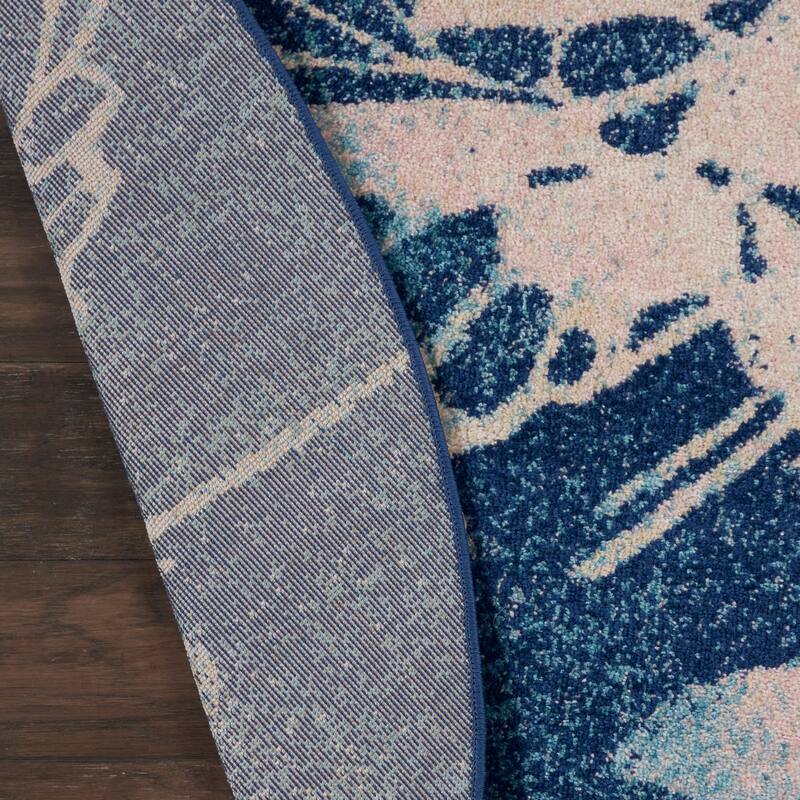 Nourison Tranquil Contemporary Abstract Floral Area Rug