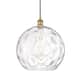 Option Brushed Brass / Clear Water Glass