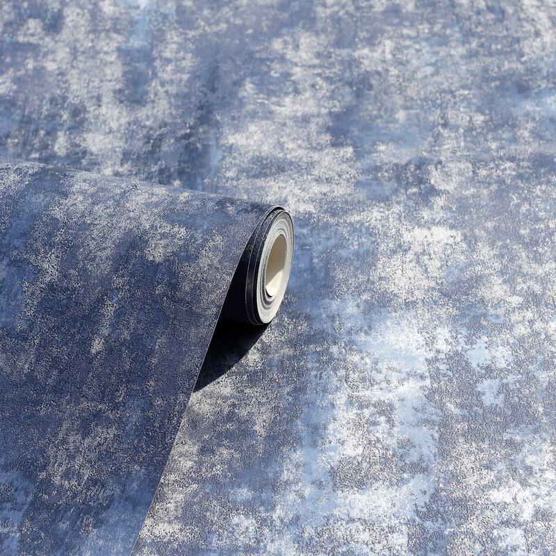 Arthouse Lloyd Blue Stone Texture Wallpaper