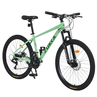 26-Inch Mountain Bike with 8-Speed Gears, Suspension Fork, Double Disc Brakes, and Kenda Tires for Adults
