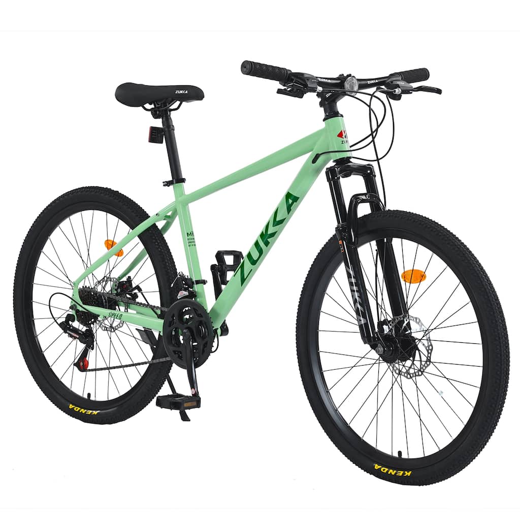 Mountain Bike - 24 Speed, Suspension Fork, KENDA Tires, Unisex - 26