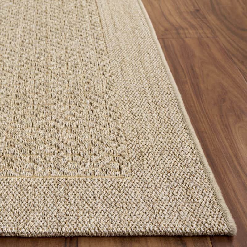 SAFAVIEH, Palm Beach Clevie Modern Sisal Rug