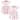 Touched by Nature Baby and Toddler Girl Organic Cotton Short-Sleeve Dresses 2pk, Cherry Blossom