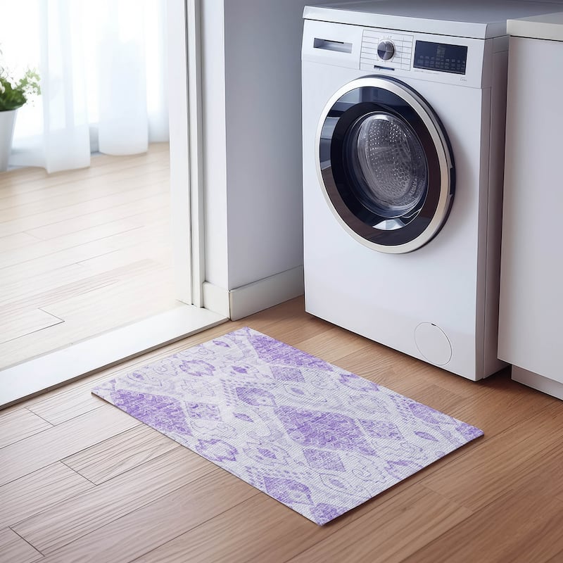 Machine Washable Indoor/ Outdoor Chantille Global Boho Rug