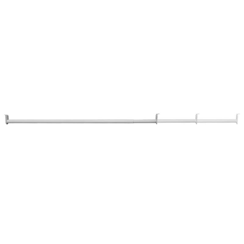 Design House Adjustable 65-inch to 120-inch Closet Rod