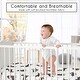 preview thumbnail 2 of 4, Sweet Jojo Designs Dachshund Puppy Dogs Boy, Girl, Unisex/Gender Neutral Fitted Crib Sheet Black Tan Modern Dog Cartoon Wiener