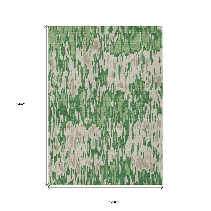HomeRoots Striped Transitional Rectangle Outdoor Rug