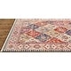 preview thumbnail 5 of 4, Tessina Distressed Ornamental Rug, Rust/Red, Area Rug