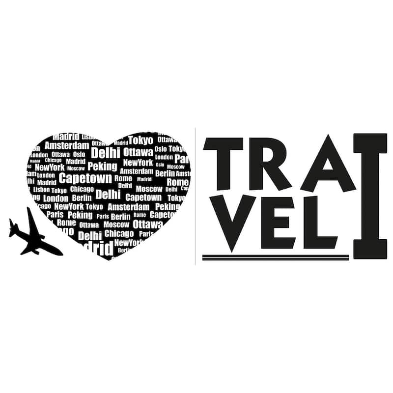 Crearreda Travel Wall Quote