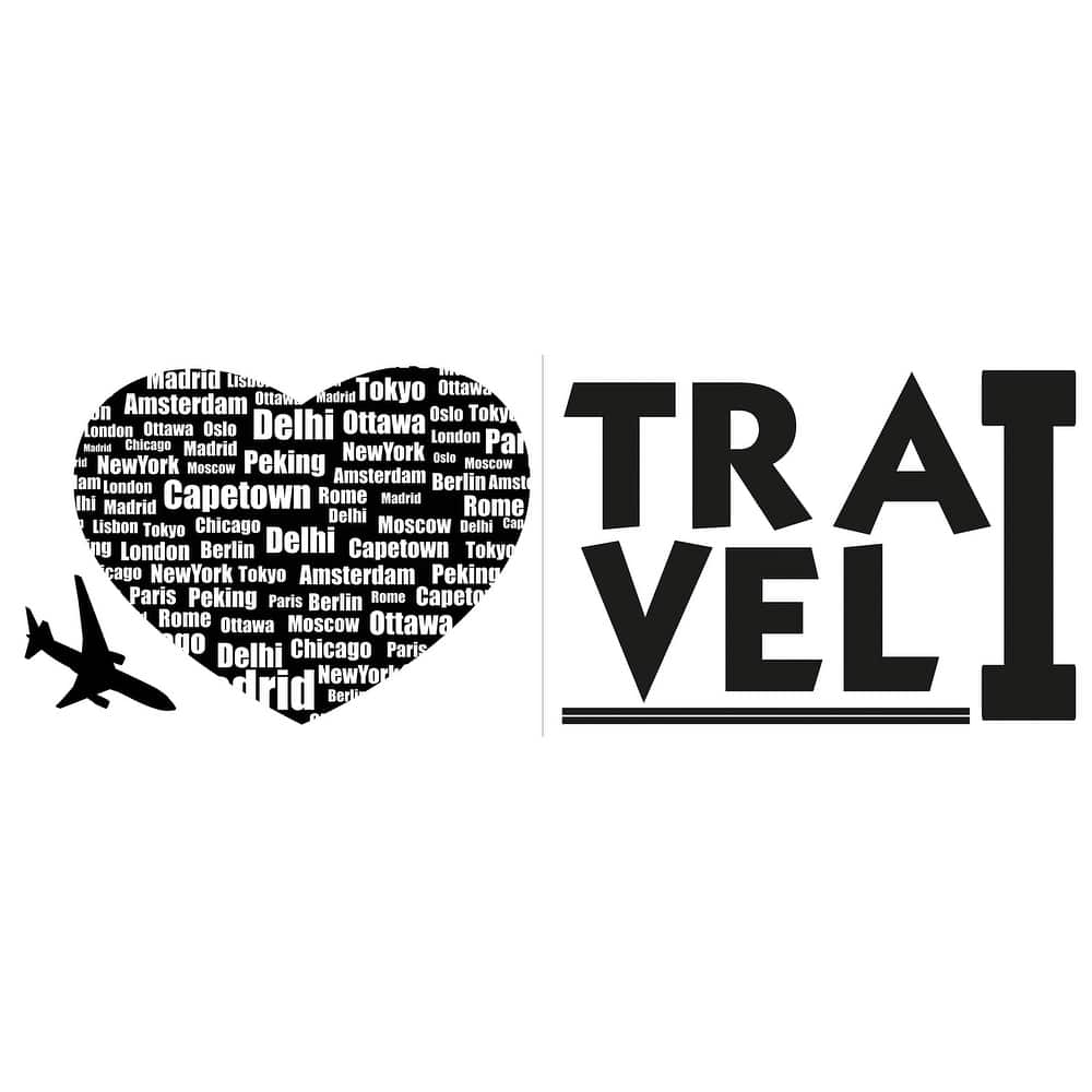 Crearreda Travel Wall Quote