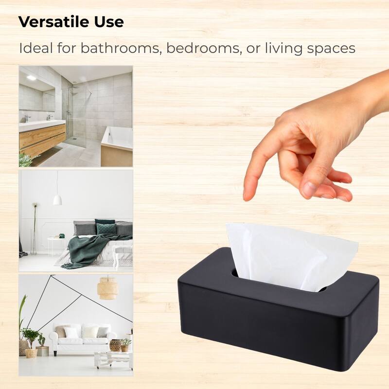 Minimalist Tissue Box Cover - 10.25" L x 5.25" W x 3.25" H
