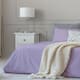 1800 Count Cotton Feel Bed Sheet Set Pillowcases Deep Pocket All Sizes - Lilac - Full