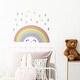 preview thumbnail 1 of 3, Walplus Fantasy Rainbow Children Wall Stickers Kids Girl Nursery Decor