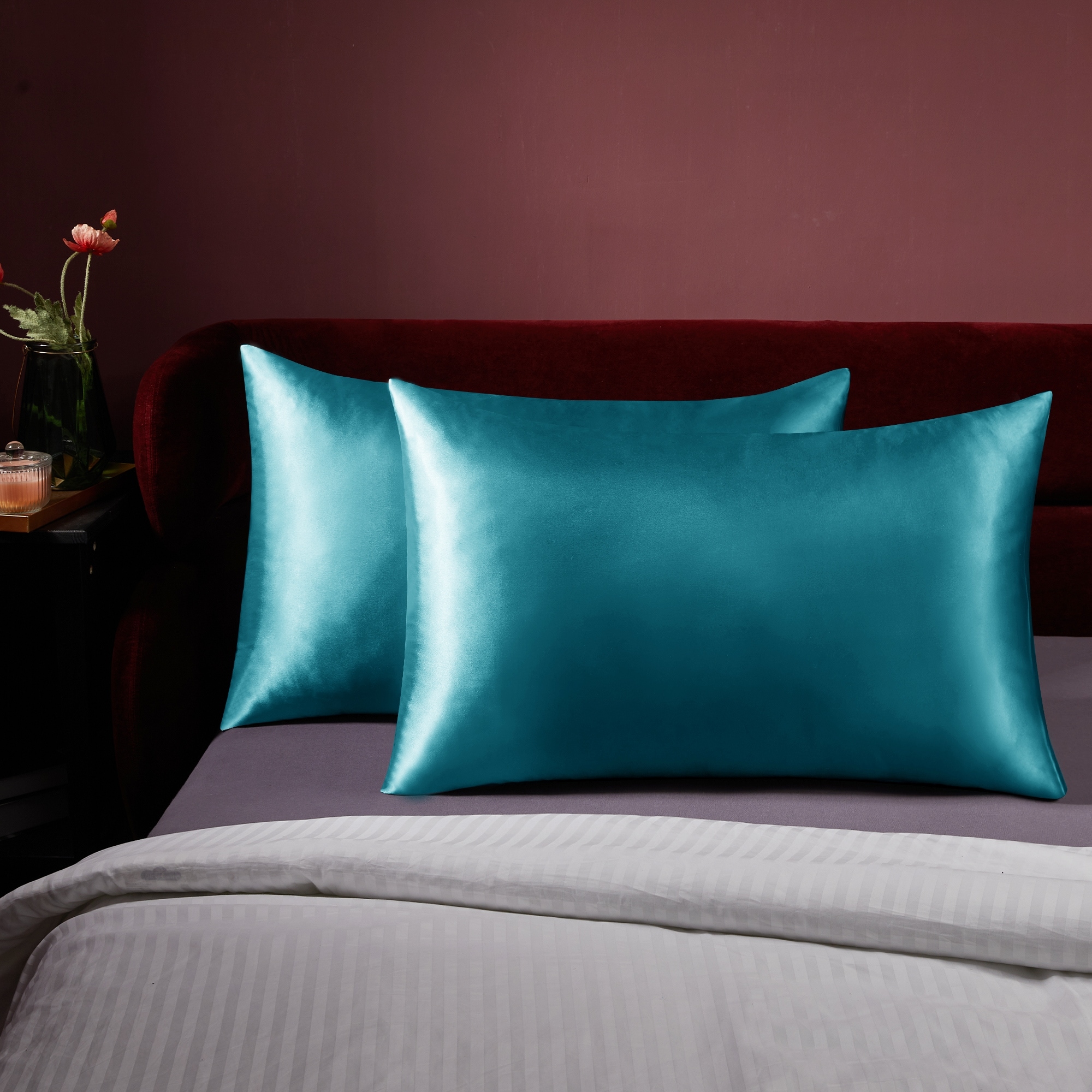 Satin pillowcase bed bath and table clearance