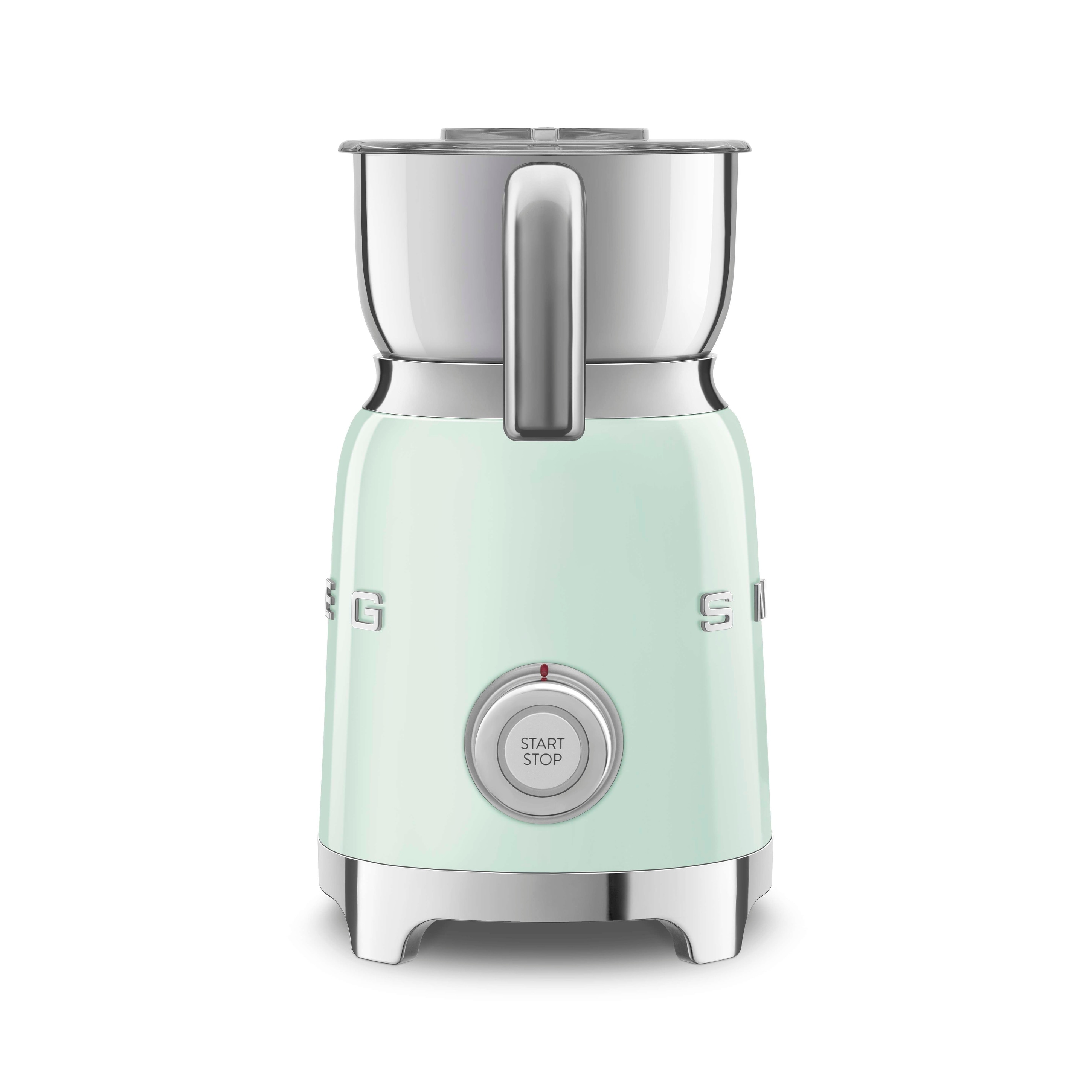 SMEG Cream Semi-Automatic Coffee and Espresso Machine with Milk Frother