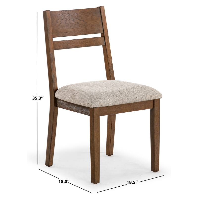 SAFAVIEH Couture Bellalexa Dining Chair (Set of 2) - 19"W x 18"D x 35"H