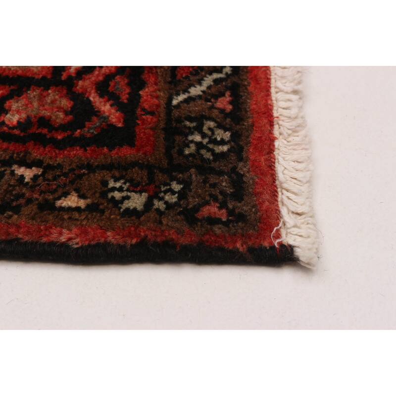 ECARPETGALLERY Hand-knotted Anadol Red Wool Rug - 3'6 x 9'6