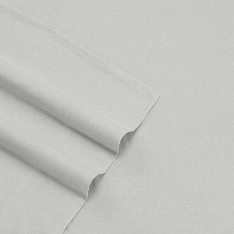 Eddie Bauer Jersey Knit Solid Sheet Set