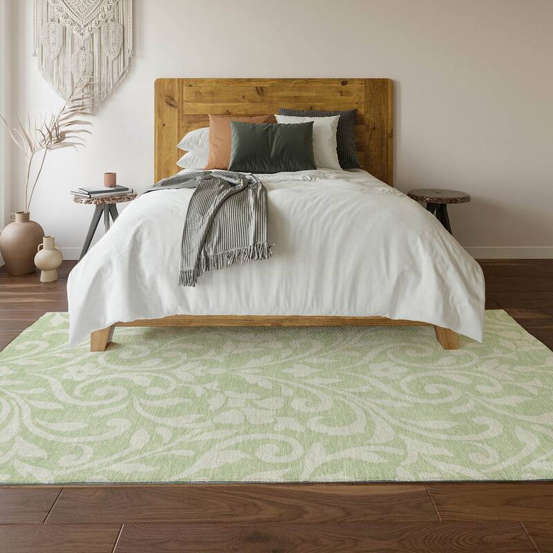 Premium Washable Super Soft Floral Chic Mayfield Rug