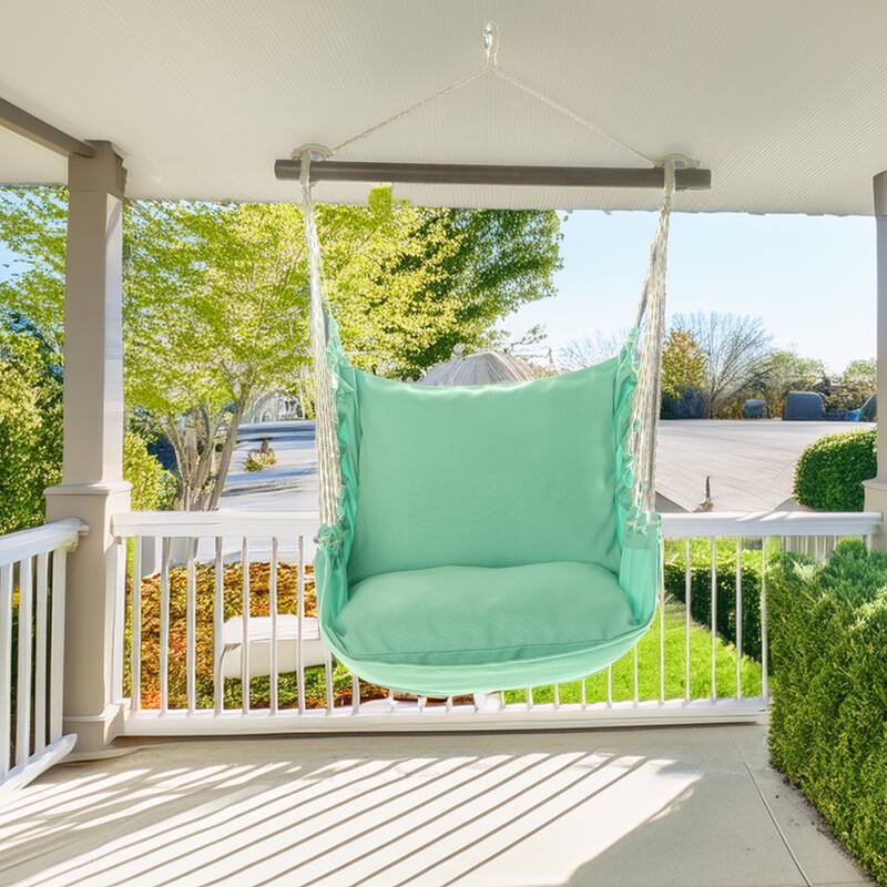 Magnolia Casual Swing Set 4 piece - Seafoam Green Solid w/ Seafoam Green Solid