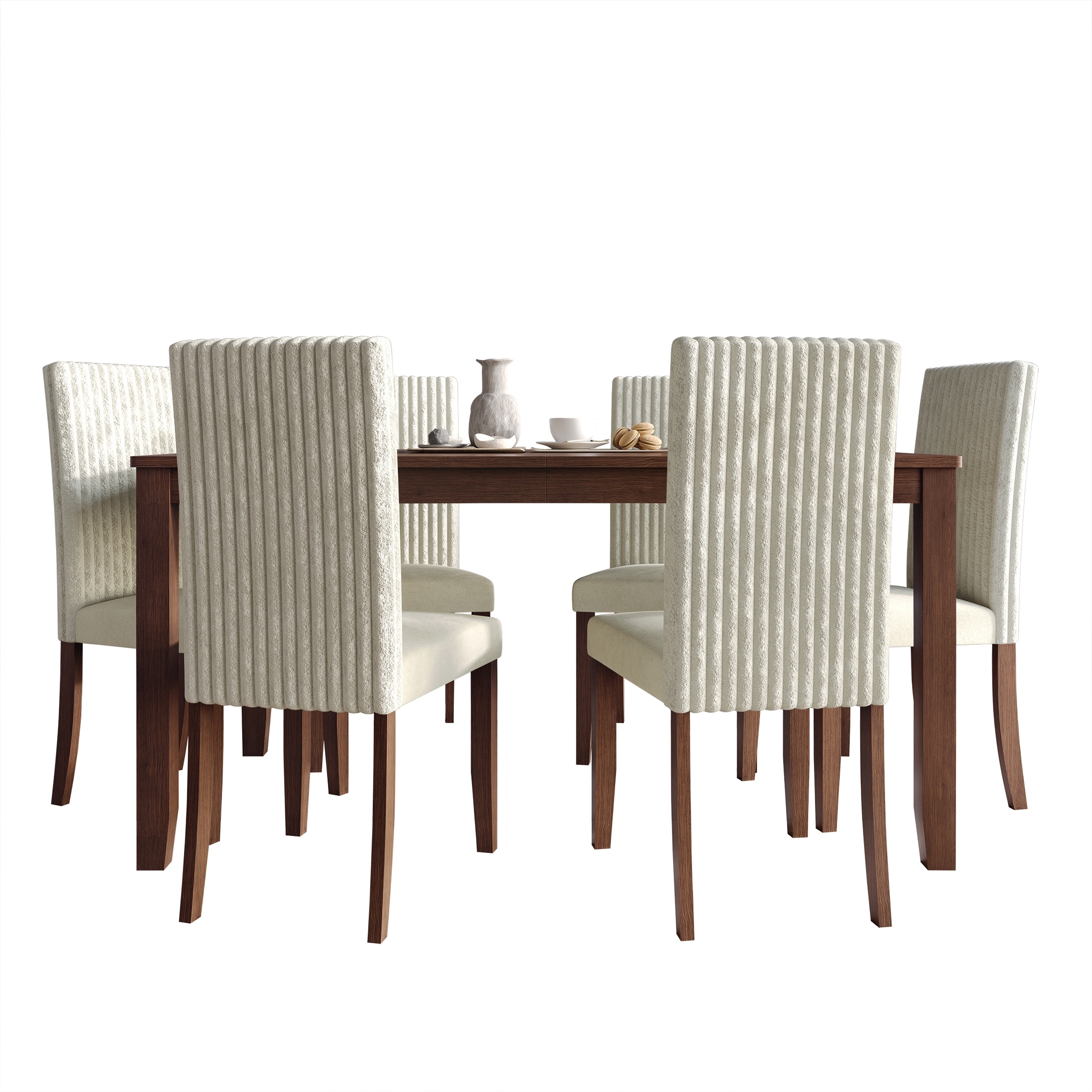 CraftPorch Elegant 7 Pieces Dining Set
