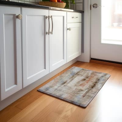 Premium Washable Super Soft Abstract Imprints Mayfield Rug
