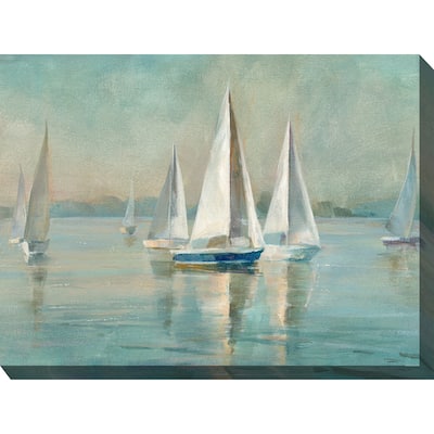 Smooth Sailing Indoor/Outdoor Art - Multi-color