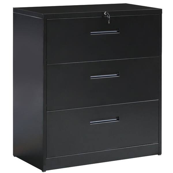 Shop Merax Heavy Duty Metal Lateral File Cabinet Lockable On Sale Overstock 30387824