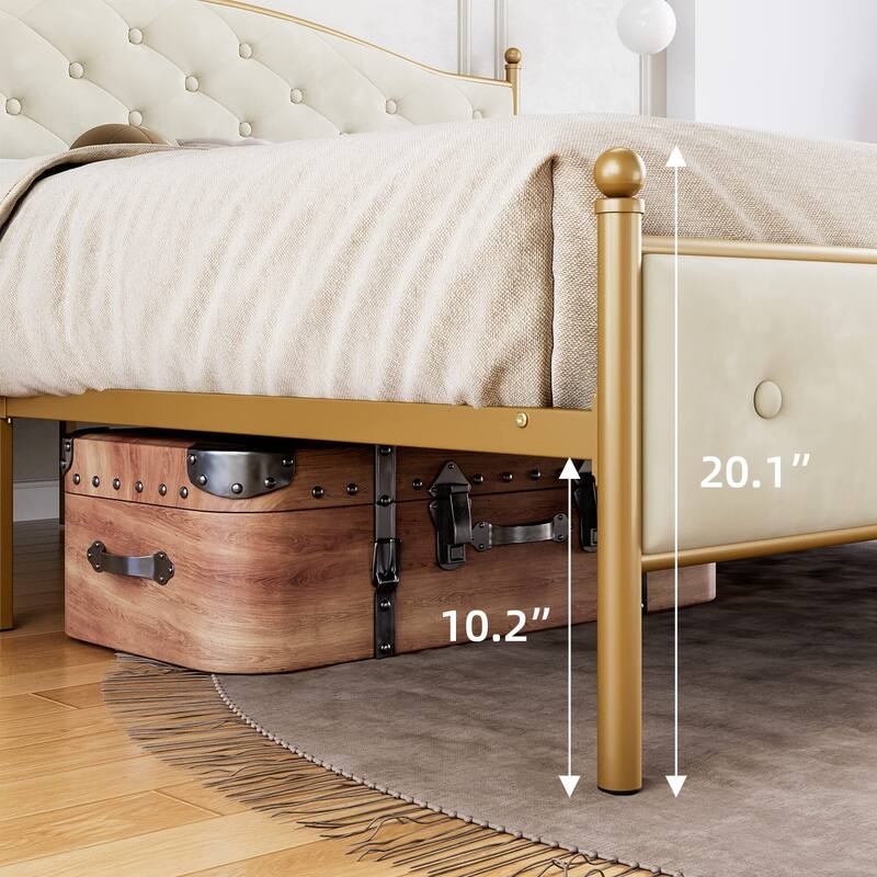 Upholstered Platform Bed