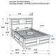 preview thumbnail 3 of 48, Briana Black Storage Platform Bedroom Set