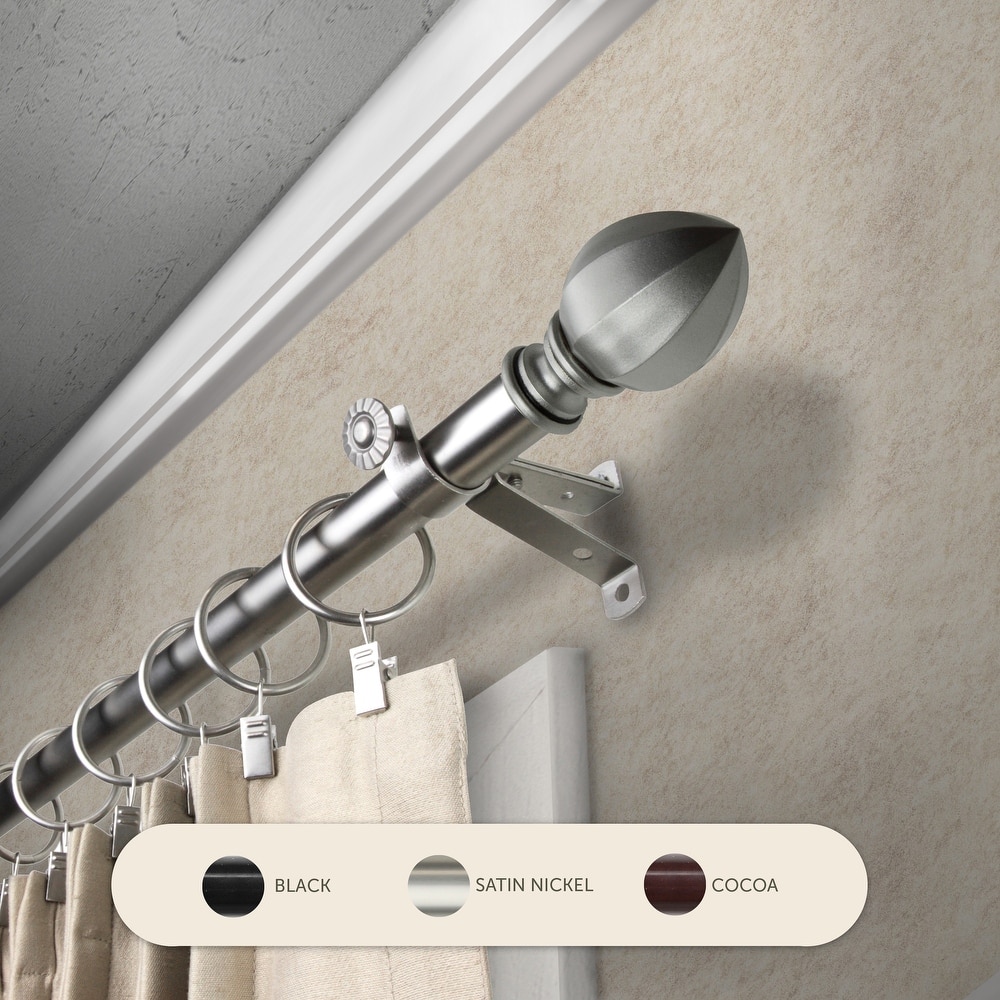 InStyleDesign Sienna Adjustable Curtain Rod