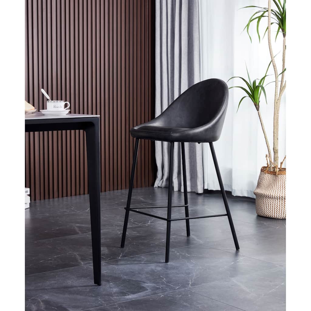Judith Vero Modern Bar Stool 26'' Seat (Set Of 2) - N/A