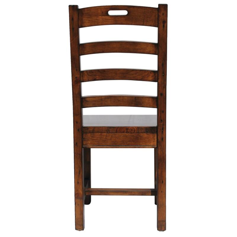 Dexter Reclaimed Pine Hand-Hole Chair (Set of 2)