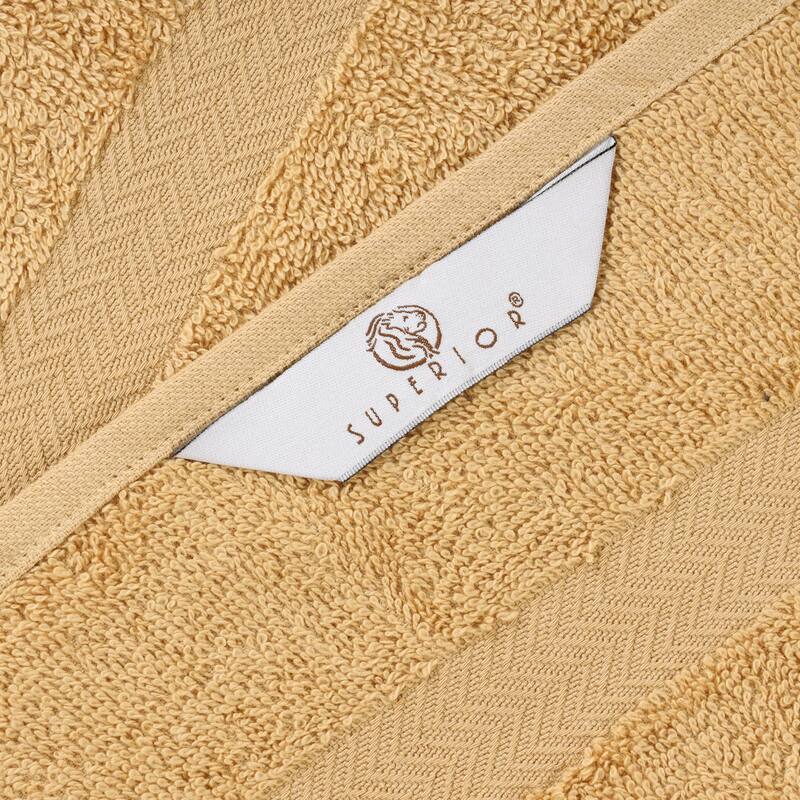 Superior Franklin Cotton Lightweight Face Towel Washcloth Set of 24