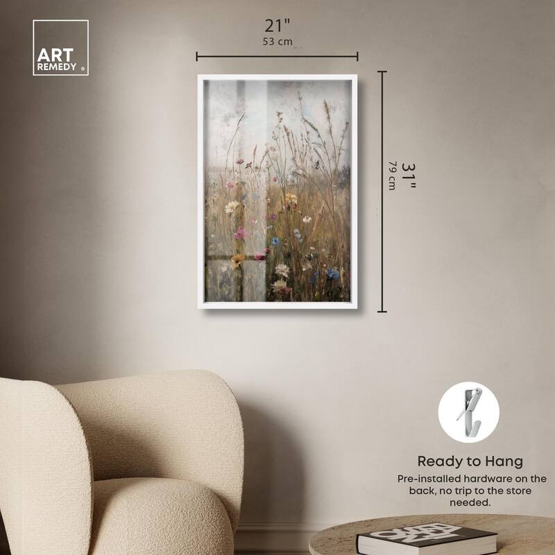 Field of Forgotten Dreams I Shadowbox by Art Remedy
