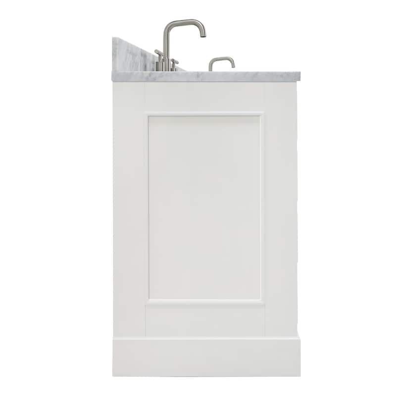 Ariel M073DCW2OVO Stafford 73" Free Standing Double Basin Vanity Set