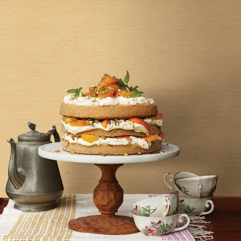 Advantage Qing Yuan Beige Grasscloth Wallpaper - 36in x 288in x 16.025in