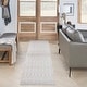 preview thumbnail 22 of 84, Nourison Astra Machine Washable Moroccan Area Rug 6' Runner - Ivory - Runner