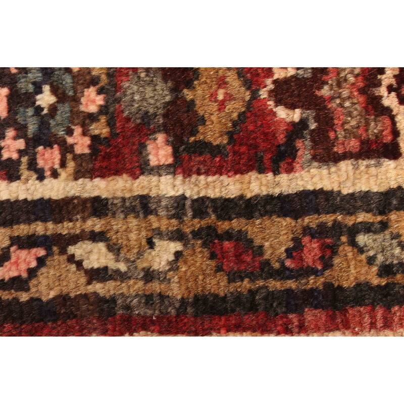 ECARPETGALLERY Hand-knotted Andelz Red Wool Rug - 3'6 x 9'6