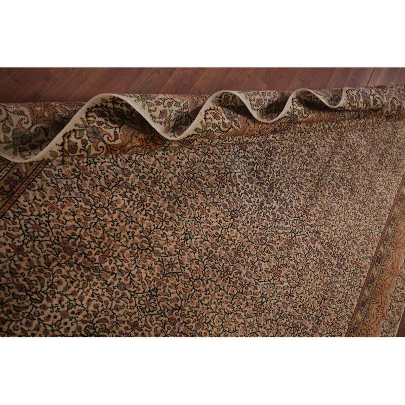 Anatolian Turkish Vintage Rug Hand-Knotted Oriental Wool Carpet - 6'6" X 9'7"